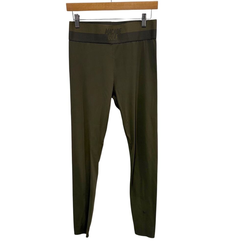Macade Golf Green Leggings Performance Pants Large Stretch Activewear High Rise